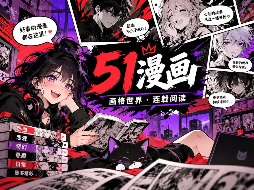 51漫画题材与分镜主题配图